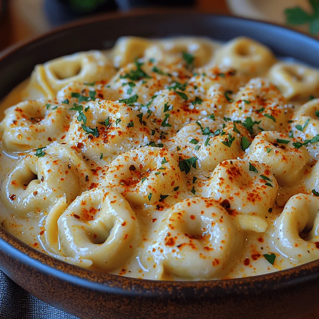 If you’re searching for a dish that combines comfort, elegance, and rich flavors, look no further than creamy garlic parmesan tortellini. This dish is a perfect blend of al dente pasta filled with savory cheese, enveloped in a luscious garlic parmesan cream sauce. It’s not just a meal; it’s an experience that evokes warmth and satisfaction, making it a beloved choice for family dinners, date nights, and even casual gatherings.