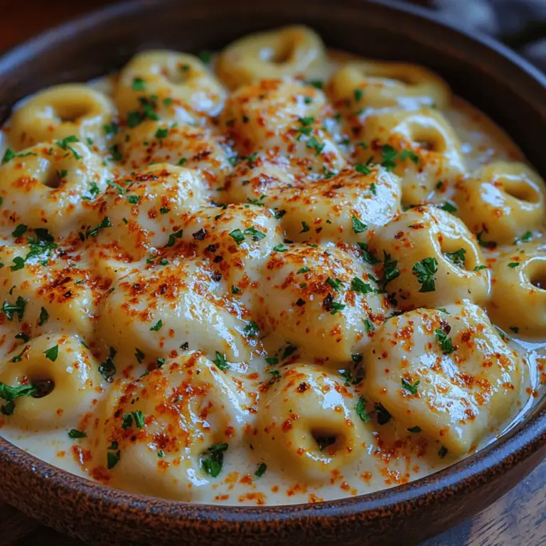 If you’re searching for a dish that combines comfort, elegance, and rich flavors, look no further than creamy garlic parmesan tortellini. This dish is a perfect blend of al dente pasta filled with savory cheese, enveloped in a luscious garlic parmesan cream sauce. It’s not just a meal; it’s an experience that evokes warmth and satisfaction, making it a beloved choice for family dinners, date nights, and even casual gatherings.