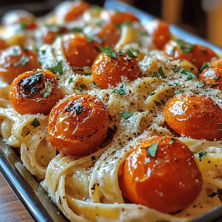 Creamy Roasted Tomato Pasta is more than just a dish; it's a comforting meal that brings warmth and joy to the dining table. With its rich blend of flavors and creamy texture, this pasta dish has gained popularity for its ability to satisfy both the palate and the soul. The allure of fresh ingredients plays a pivotal role in maximizing the flavor profile, ensuring that each bite bursts with the essence of ripe tomatoes, aromatic herbs, and creamy goodness.