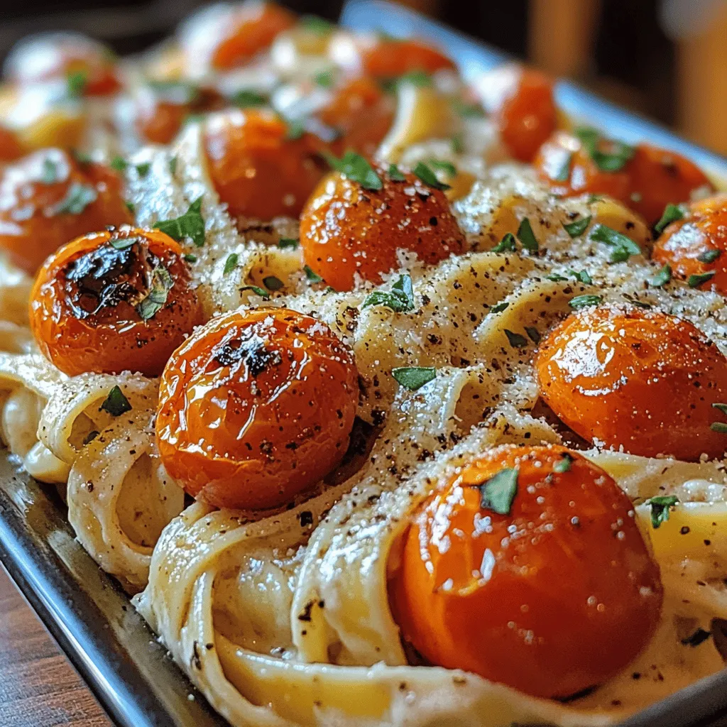Creamy Roasted Tomato Pasta is more than just a dish; it's a comforting meal that brings warmth and joy to the dining table. With its rich blend of flavors and creamy texture, this pasta dish has gained popularity for its ability to satisfy both the palate and the soul. The allure of fresh ingredients plays a pivotal role in maximizing the flavor profile, ensuring that each bite bursts with the essence of ripe tomatoes, aromatic herbs, and creamy goodness.
