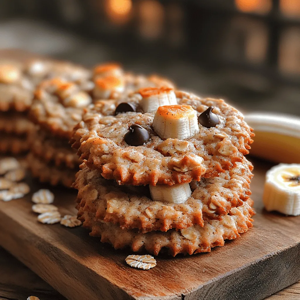 Guilt-Free Banana Oat Cookies