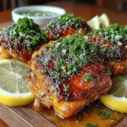 Sweet & Savory Honey Garlic Roasted Chicken Thighs