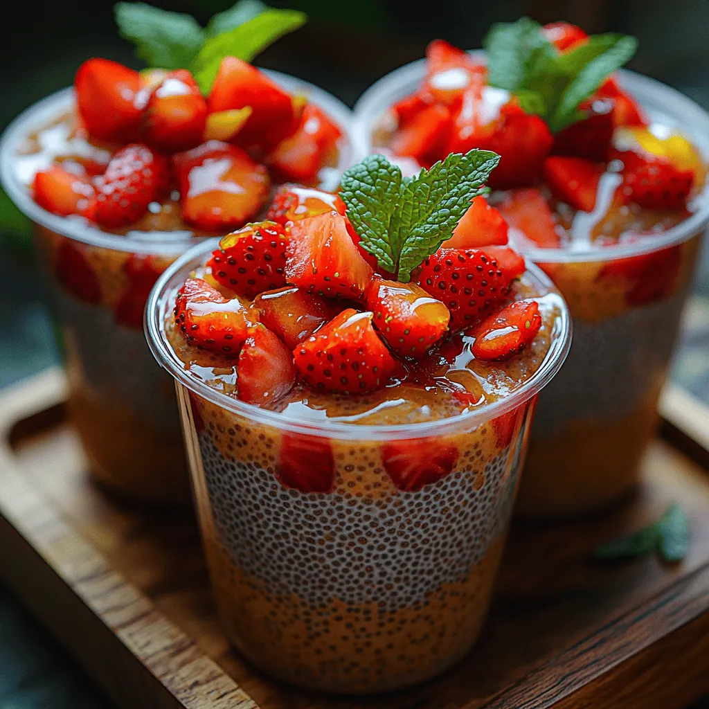In recent years, chia seeds have surged in popularity, becoming a staple in health-conscious kitchens around the world. These tiny seeds, packed with nutrients, have established themselves as a superfood due to their numerous health benefits. From boosting energy levels to supporting heart health, chia seeds are a versatile ingredient that can be effortlessly incorporated into a variety of dishes. Among the many creative ways to enjoy them is the Sweet Strawberry Chia Cups, a delightful and nutritious dessert option that marries the healthful properties of chia seeds with the delicious sweetness of strawberries.