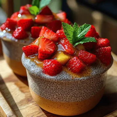 Sweet Strawberry Chia Cups: A Delightful Treat