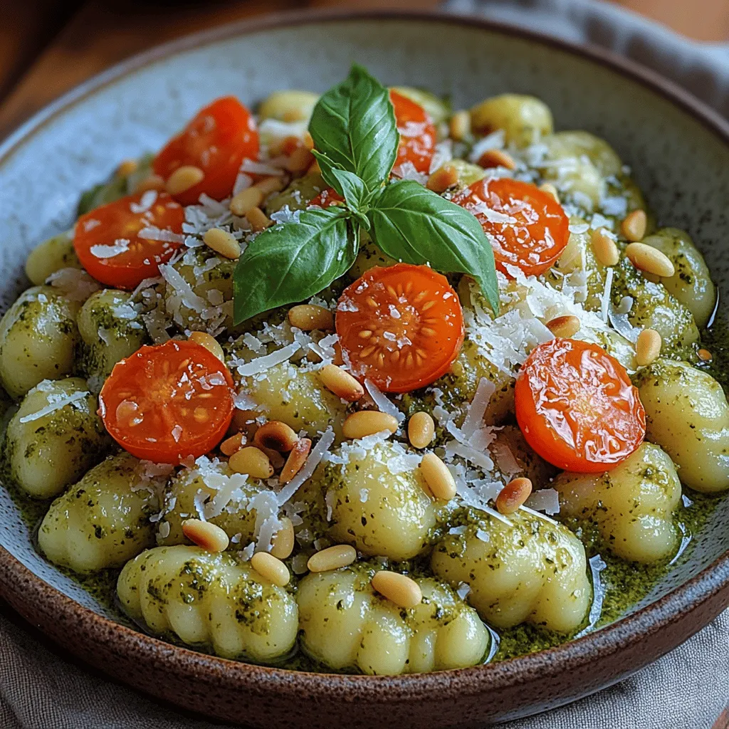 Creamy Basil Pesto Gnocchi is a delightful dish that brings together the comforting texture of gnocchi and the vibrant flavors of fresh basil pesto. This dish is perfect for those cozy evenings when you crave something indulgent yet easy to prepare. With its creamy sauce coating the tender dumplings, this recipe exemplifies Italian comfort food at its finest. Whether you’re serving it for a weeknight dinner or a special gathering, Creamy Basil Pesto Gnocchi is sure to impress.