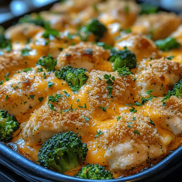 In the realm of home cooking, few dishes embody the essence of comfort quite like casseroles. These hearty, one-dish meals not only offer a delightful combination of flavors but also present a practical solution for busy weeknights or gatherings with family and friends. One such recipe that has garnered a loyal following is the Ranchy Chicken & Broccoli Bake. This dish masterfully unites the creamy richness of ranch dressing, the tenderness of chicken, and the vibrant freshness of broccoli, creating a tantalizing medley that appeals to the palate of both adults and children alike.