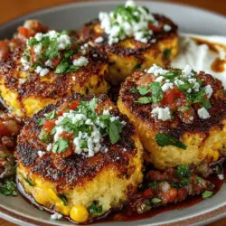 Mini Sweet Corn Tamale Cakes