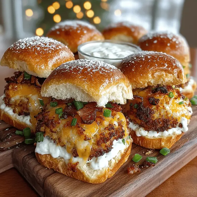 Mini Cheesy Hash Brown Sliders are a delightful indulgence that seamlessly combines comfort food with convenience. These sliders offer a perfect bite-sized option for any gathering, whether you're hosting a lively party, enjoying a casual game day with friends, or simply looking for a satisfying snack to enjoy at home. The crispy texture of perfectly cooked hash browns, blended with the rich creaminess of cheese and nestled between soft brioche buns, creates a flavor explosion that is hard to resist. In this article, we will guide you through the delectable journey of creating Mini Cheesy Hash Brown Sliders, including an exploration of the essential ingredients, step-by-step preparation, and serving suggestions that will leave your guests coming back for more.