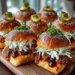 Smoky Mini BBQ Jackfruit Sliders Recipe