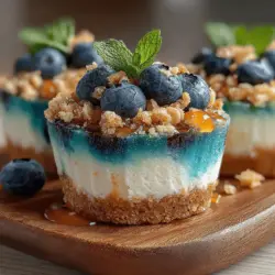 Fresh or Frozen Blueberries Blueberries are the main attraction in this recipe, and whether you choose fresh or frozen, both options provide excellent nutritional benefits. Fresh blueberries are bursting with flavor and have a crisp texture, making them a delightful addition when in season. They are an excellent source of vitamin C, vitamin K, and manganese, as well as powerful antioxidants that support overall health. On the other hand, frozen blueberries are just as nutritious and often picked at peak ripeness, making them a convenient choice year-round. Their slightly softer texture when thawed also works well in recipes like this, where they are blended into a mixture.