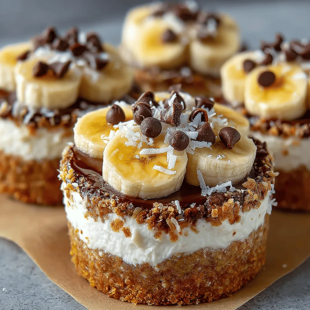 Frozen Banana Coconut Yogurt Rounds are a delightful and refreshing treat that perfectly marries the natural sweetness of ripe bananas with the creamy texture of coconut yogurt. This recipe offers not only a satisfying snack but also a nutritious option that caters to various dietary needs, making it an ideal choice for families and health-conscious individuals alike. With only a few simple ingredients, these frozen treats are incredibly easy to prepare, ensuring you can whip them up without any fuss.