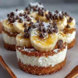 Frozen Banana Coconut Yogurt Rounds are a delightful and refreshing treat that perfectly marries the natural sweetness of ripe bananas with the creamy texture of coconut yogurt. This recipe offers not only a satisfying snack but also a nutritious option that caters to various dietary needs, making it an ideal choice for families and health-conscious individuals alike. With only a few simple ingredients, these frozen treats are incredibly easy to prepare, ensuring you can whip them up without any fuss.