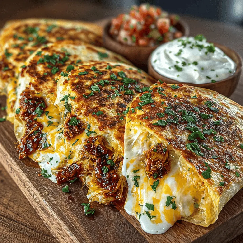 To create the ultimate Cheesy Hatch Chile Chicken Quesadillas, it is essential to understand the core ingredients that contribute to the dish's depth of flavor and texture. Each component plays a vital role in crafting a delicious quesadilla experience.