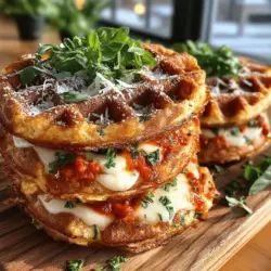 If you’re looking for a fun, healthy, and utterly delicious snack, look no further than Mini Zucchini Parm Waffle Sliders. This innovative recipe combines the best of both worlds: the comforting crunch of waffles and the savory goodness of sliders. Perfectly sized for a light meal, appetizer, or snack, these sliders are not just visually appealing but also packed with flavor and nutrition. Whether you’re hosting a gathering or simply craving a satisfying bite, this dish is bound to impress your guests and family alike.