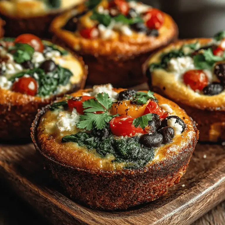 Start your morning off right with a dish that packs a punch: Spicy Veggie Chili Egg Bakes. This delightful recipe combines the rich flavors of eggs, vibrant vegetables, and a medley of spices, making it an ideal choice for breakfast or brunch. Not only does it tantalize your taste buds, but it also offers a healthful blend of ingredients that can set a positive tone for the day ahead.