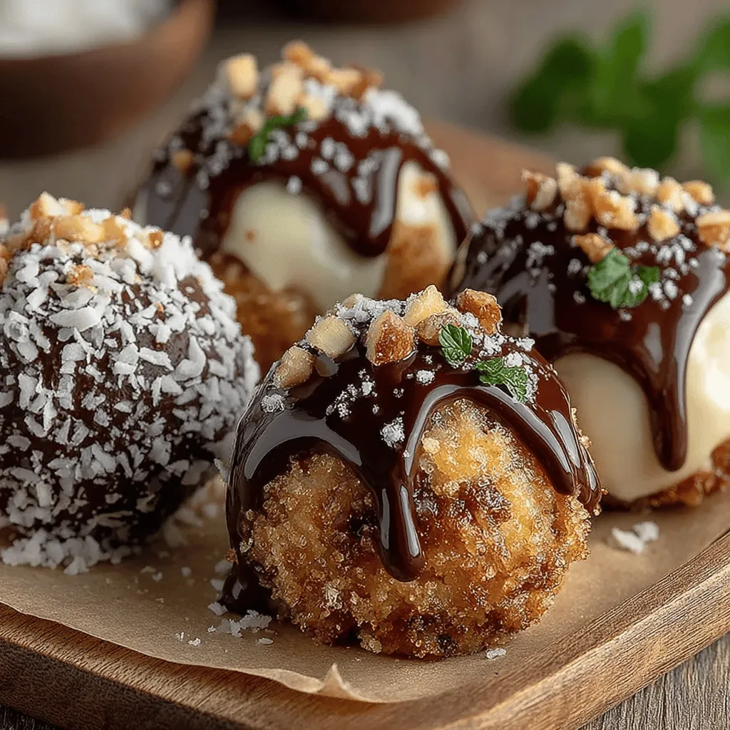In the quest for healthier dessert alternatives, Frozen Mocha Banana Yogurt Truffles emerge as a delightful solution that satisfies sweet cravings without the guilt. This innovative treat combines the sweetness of ripe bananas, the richness of cocoa, and a hint of coffee to create a flavor profile that is both indulgent and nutritious. As we become more conscious of our dietary choices, these truffles offer a perfect balance—deliciously sweet yet packed with health benefits.