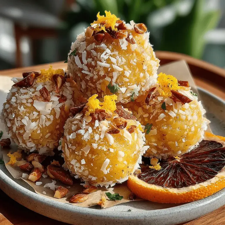 In an age where snacking often leans towards processed and sugary options, the demand for healthy, flavorful alternatives has never been higher. Enter the Zesty Lemon Burst Energy Balls—an invigorating treat that combines the tangy brightness of lemon with wholesome ingredients for a perfect on-the-go snack. These energy balls are not just a delight for your taste buds; they offer a wealth of nutritional benefits that can power you through your day. Ideal for a quick pick-me-up or a pre-workout boost, they are simple to prepare and can be customized to suit your individual preferences.