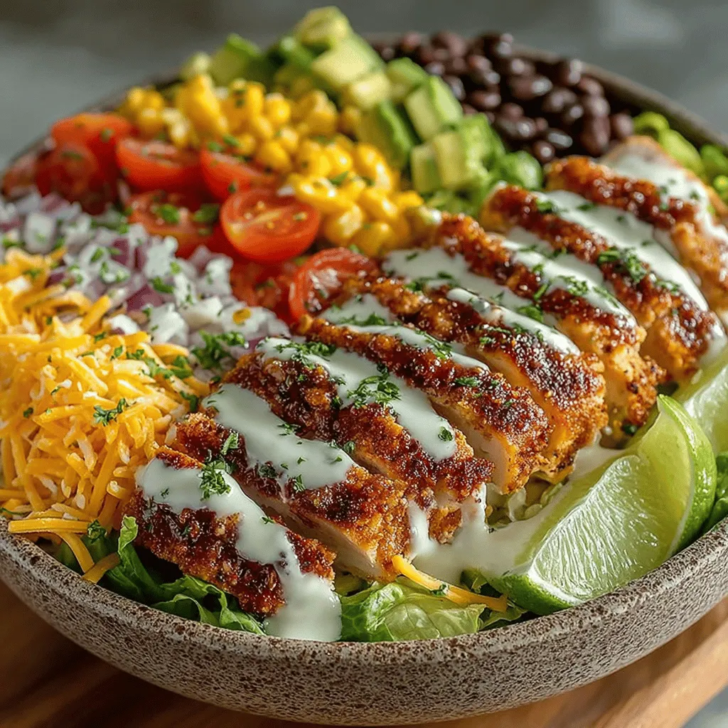 In a world where fast food often reigns supreme, the Southwest Chicken Salad Bowl stands out as a beacon of healthy eating. This vibrant dish marries the freshness of colorful vegetables with the satisfying heartiness of lean protein, making it a perfect choice for anyone looking to maintain a balanced diet without sacrificing flavor. The Southwest Chicken Salad Bowl is not just a meal; it’s a celebration of flavors that brings together the zest of the Southwest, creating a delightful culinary experience that is both nutritious and delicious.