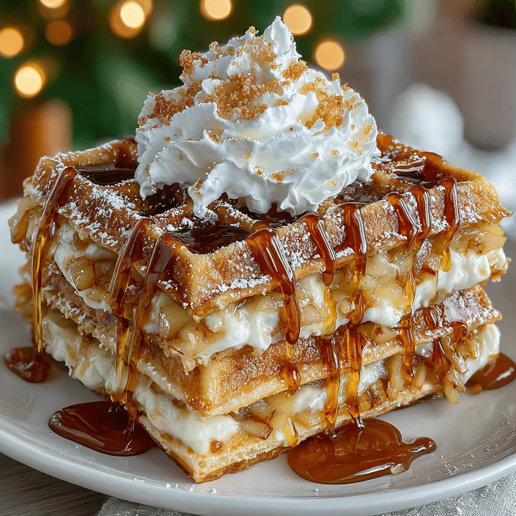 Combining classic desserts with breakfast items has become a delightful trend in modern cuisine, capturing the hearts (and taste buds) of food lovers everywhere. The appeal lies in the comforting familiarity of beloved flavors reimagined for any time of day. One such innovative creation is the Apple Pie Waffle Sandwich—a delectable twist on the traditional apple pie that is not only a feast for the senses but also a versatile dish perfect for breakfast, brunch, or dessert.