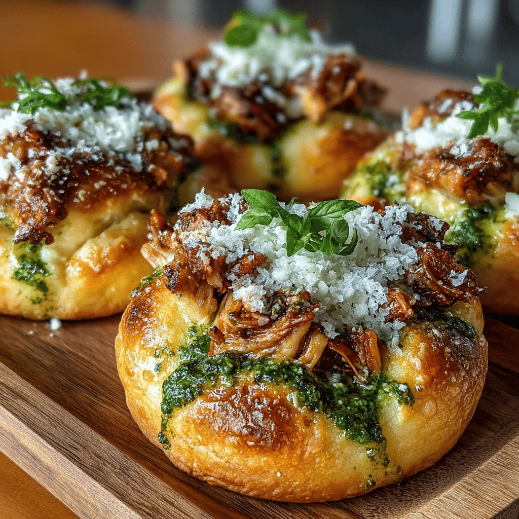 When it comes to easy and delicious appetizers, few dishes can compete with the charm and flavor of Mini Chicken Pesto Crescent Melts. These delightful bites are perfect for any occasion—be it a casual gathering, a festive celebration, or simply a well-deserved treat after a long day. Imagine tender pieces of savory chicken combined with aromatic pesto and melty cheese, all nestled in a flaky crescent roll dough. The result is a mouthwatering appetizer that is not only satisfying but also easy to prepare, making it an excellent choice for both novice cooks and seasoned chefs alike.