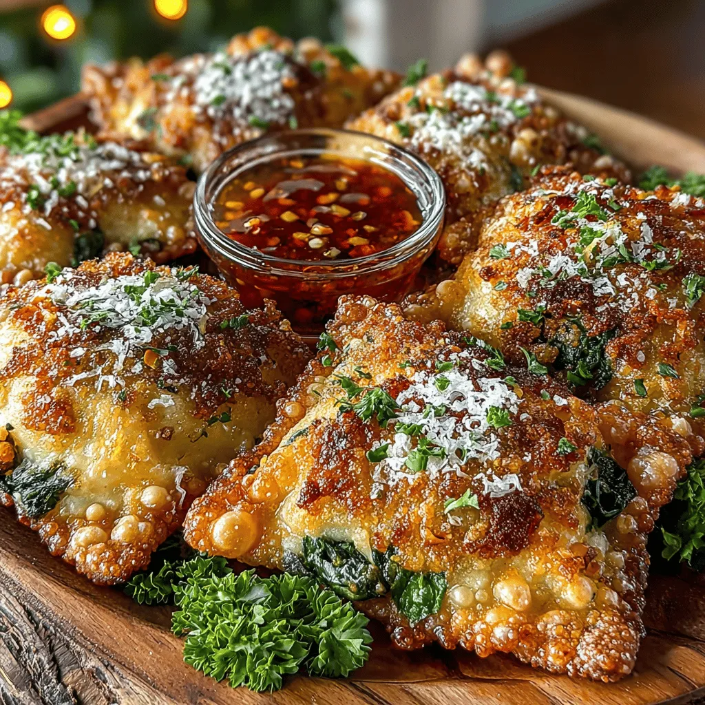 In recent years, air fryers have surged in popularity, transforming the way home cooks approach healthy meal preparation. These compact kitchen appliances offer a convenient solution for enjoying crispy, flavorful foods without the excessive oil typically associated with deep frying. Among the myriad of dishes that can be prepared in an air fryer, one standout recipe is Crispy Air Fryer Spinach Ricotta Wontons. This delightful appetizer serves as a delectable and healthier alternative to traditional fried options, making it a perfect choice for gatherings, parties, or a comforting snack at home.