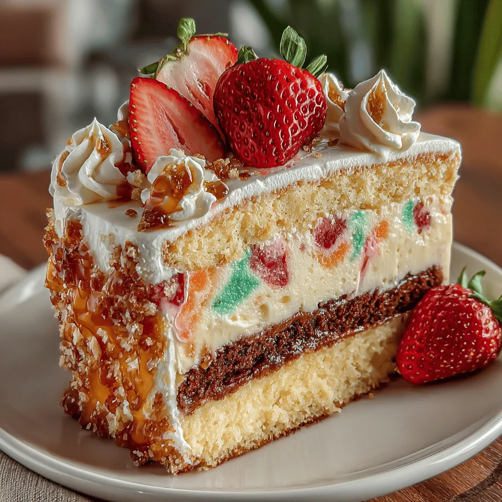 Indulging in a delightful dessert can transform an ordinary day into a special occasion, and what better treat than the Lazy Sunday Neapolitan Cake? This charming cake combines three luscious flavors—classic vanilla, rich chocolate, and fresh strawberry—making it a perfect centerpiece for any gathering or a sweet reward for a relaxing day at home. With its vibrant layers and delectable taste, the Neapolitan Cake not only satisfies your sweet tooth but also serves as a feast for the eyes.