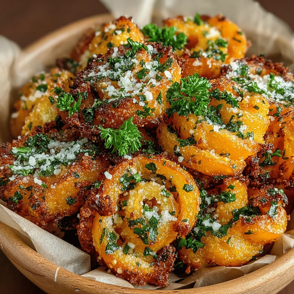For those who enjoy a little heat, incorporating red pepper flakes into your Twisted Garlic Parmesan Sweet Potato Spirals can elevate the dish significantly. Just a pinch can add a delightful kick that complements the creamy garlic and cheesy flavors. When adding red pepper flakes, remember to start small; you can always add more if you prefer a spicier dish. This simple addition not only enhances flavor but also adds a pop of color to your presentation.