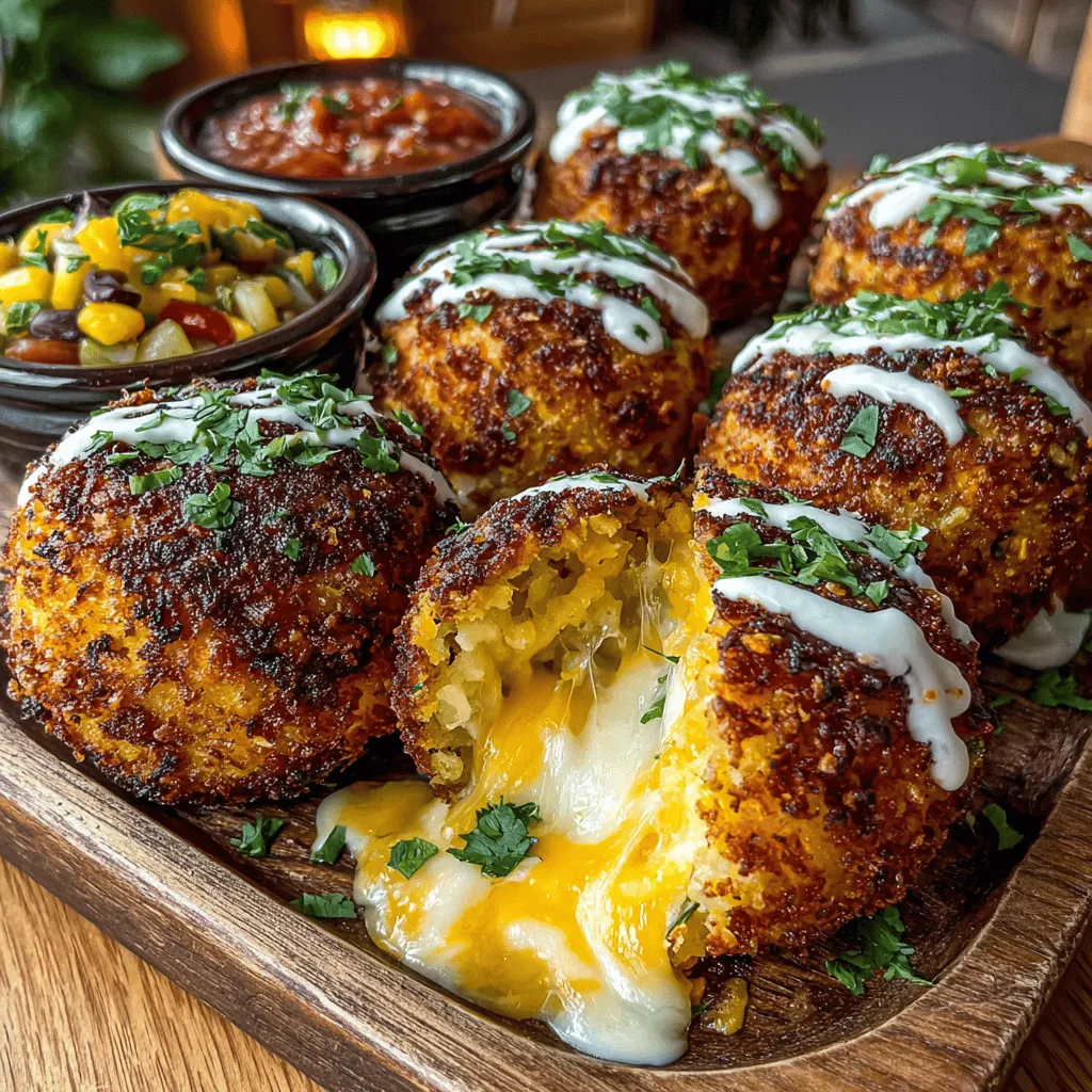 In recent years, the culinary world has embraced the concept of fusion recipes, creatively blending diverse flavors and textures to create something truly unique. Comfort food takes center stage in this trend, appealing to our nostalgic cravings while also enticing our adventurous palates. One standout creation in this realm is Cheesy Crunchy Taco Mac & Cheese Balls. This innovative dish combines the beloved tastes of classic mac and cheese with the vibrant flavors of taco night, resulting in a delightful snack or appetizer that promises to impress at any gathering.