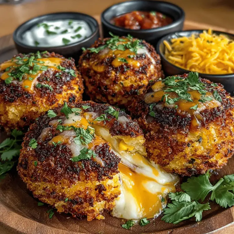 In recent years, the culinary world has embraced the concept of fusion recipes, creatively blending diverse flavors and textures to create something truly unique. Comfort food takes center stage in this trend, appealing to our nostalgic cravings while also enticing our adventurous palates. One standout creation in this realm is Cheesy Crunchy Taco Mac & Cheese Balls. This innovative dish combines the beloved tastes of classic mac and cheese with the vibrant flavors of taco night, resulting in a delightful snack or appetizer that promises to impress at any gathering.