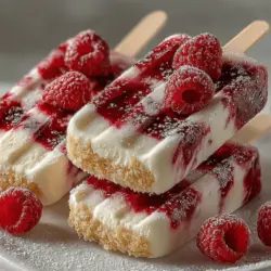 As the temperature rises and the days stretch longer, the craving for a cool, refreshing treat becomes almost irresistible. Enter the Raspberry Bliss Pops, a delightful combination of creamy Greek yogurt and fresh raspberries that not only satisfies your sweet tooth but also offers a healthier alternative to traditional frozen desserts. These homemade popsicles are perfect for warm days, providing a burst of fruity flavor in each bite, and they can be easily whipped up in your kitchen.