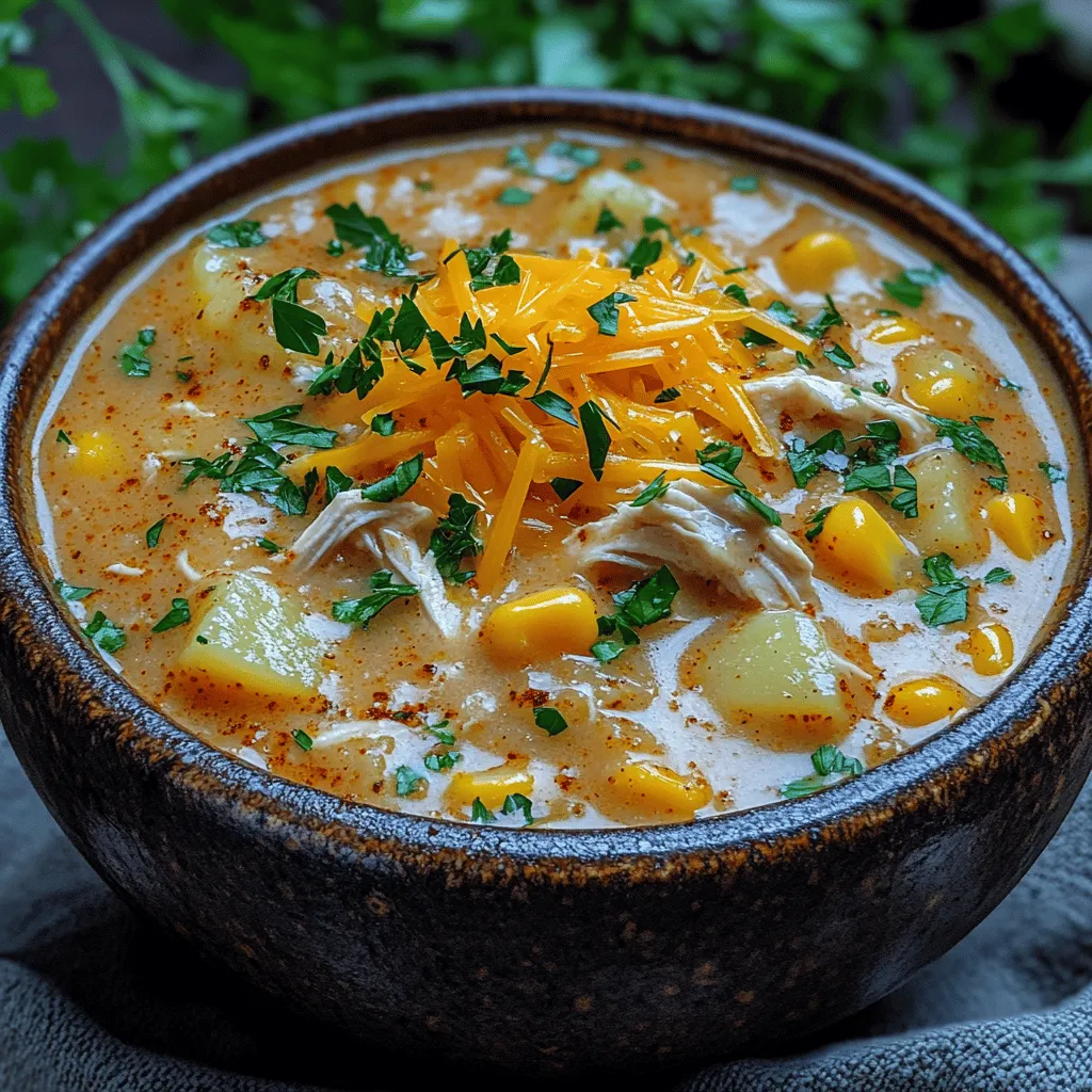 Chowder, with its creamy texture and hearty ingredients, has long been celebrated as a quintessential comfort food. This beloved dish transcends seasonal boundaries, providing warmth and satisfaction whether enjoyed during a chilly winter evening or a breezy summer night. One of the standout variations of chowder is the Velvety Chicken Corn Chowder, a delightful combination of flavors and textures that captivates the palate and nourishes the body. This dish not only offers a symphony of tastes but also emphasizes the importance of wholesome ingredients, making it a satisfying meal for any occasion.