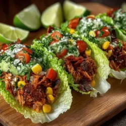 Avocado Chicken Bacon Lettuce Wraps