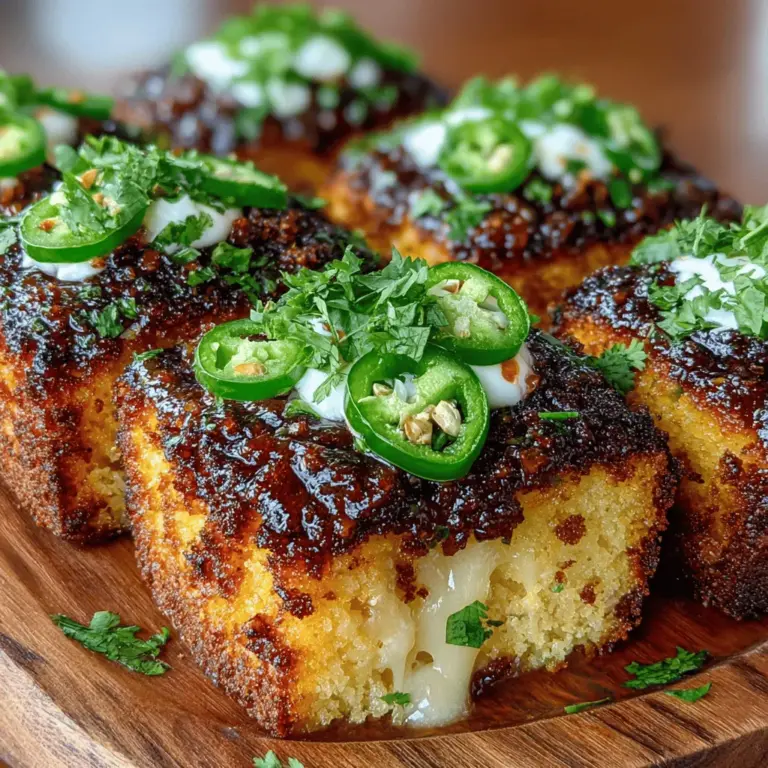 If you’re searching for a crowd-pleasing dish that combines comfort and flavor, look no further than Cheesy Bliss Mini Cheddar Cornbread Sliders. These delightful little bites are perfect for any occasion, whether you’re hosting a game day gathering, a casual dinner party, or simply craving a tasty snack. With their golden, fluffy cornbread base and gooey, melty cheddar cheese, these sliders are sure to become a favorite in your recipe repertoire.