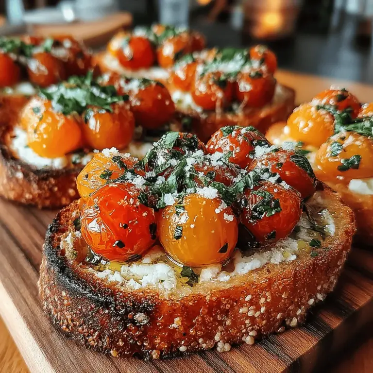 If you're looking for a dish that combines simplicity, flavor, and nutrition, look no further than Heavenly Roasted Tomato and White Bean Toast. This delightful recipe bursts with the vibrant flavors of roasted tomatoes, creamy white beans, and fresh herbs, making it not only visually appealing but also a wholesome option for any meal of the day. The allure of this dish lies in its remarkable ability to transform everyday ingredients into something extraordinary, making it a favorite among both novice home cooks and seasoned chefs alike.