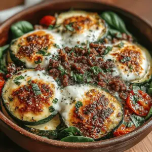 In the ever-evolving world of culinary creativity, the Zesty Zucchini Lasagna Salad Bowl stands out as an exciting fusion of flavors and textures. This innovative recipe reimagines the beloved Italian classic, lasagna, by combining its rich, comforting elements with the vibrant freshness of a salad. The result is a dish that not only tantalizes the taste buds but also embraces a healthier approach to dining.