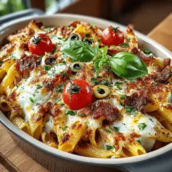 Charcuterie Pasta Bake: A Step-by-Step Guide to Deliciousness