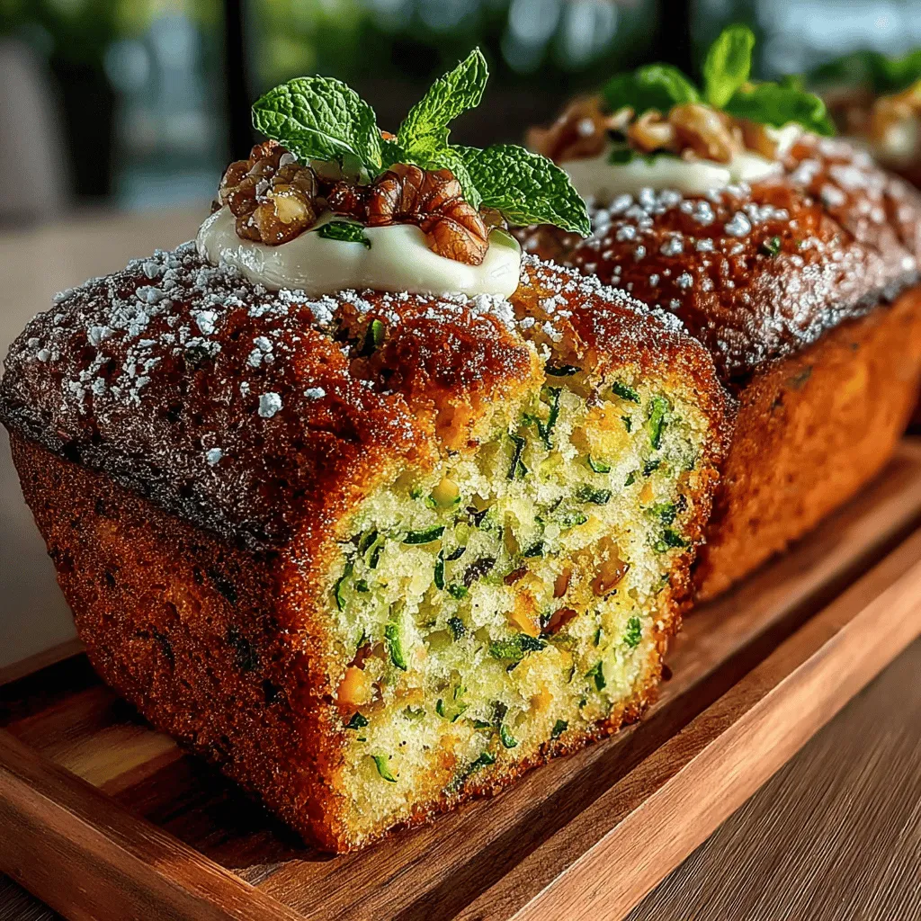 Zucchini is a surprisingly versatile ingredient that often finds its way into a variety of dishes, especially in baking. This humble summer squash is not only easy to grow, but it also provides a subtle sweetness and moisture that can elevate baked goods to new heights. One of the most delightful ways to showcase zucchini is through the recipe for Zesty Mini Zucchini Bread Loaves. These mini loaves are not only a treat for the taste buds but also a feast for the eyes, making them an appealing addition to any table.