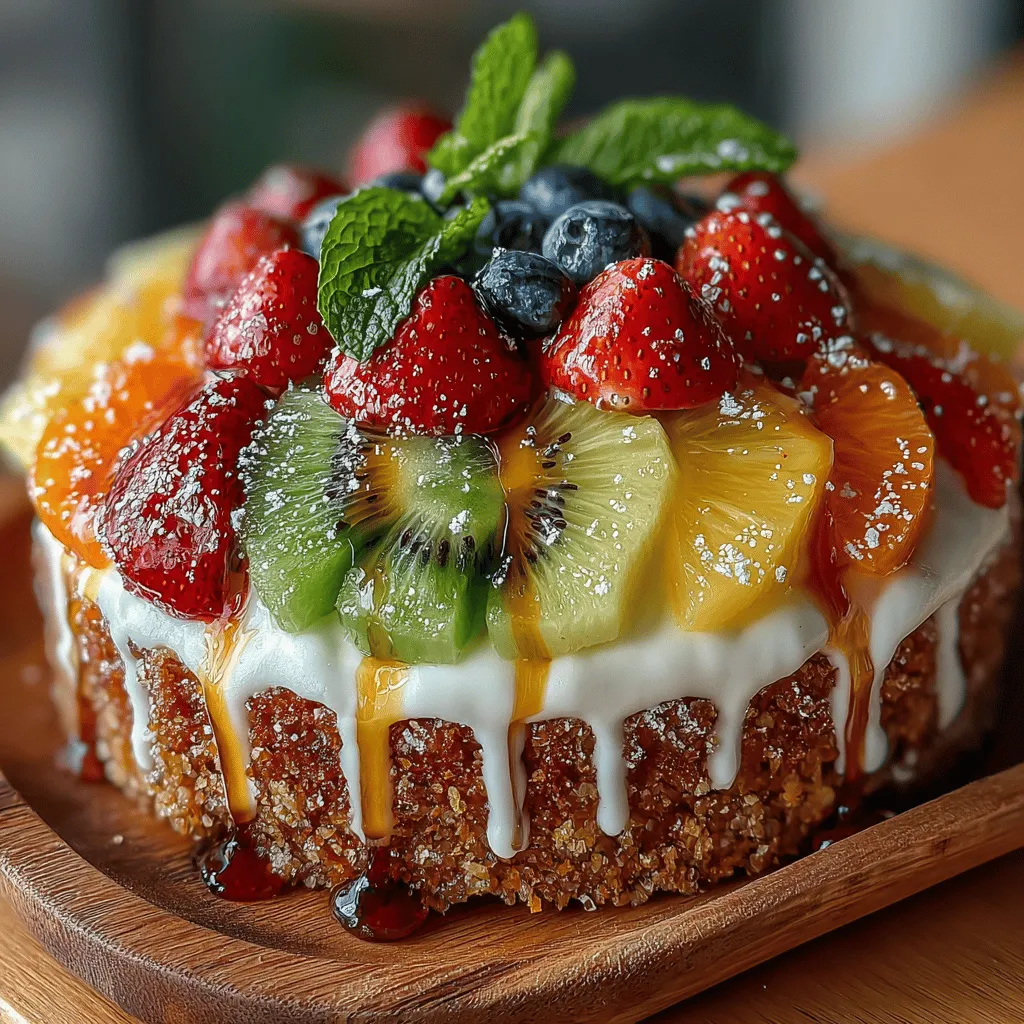Sweet Symphony Fruit Pizza