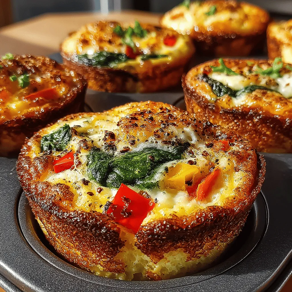 In the whirlwind of modern life, finding nutritious and satisfying snacks can often feel like a challenge. Enter Cheesy Veggie Mini Egg Bites—a delightful solution that caters to both your taste buds and your health goals. These bite-sized morsels are not only easy to prepare but also packed with essential nutrients, making them a perfect breakfast option or a quick snack for any time of the day. Whether you're rushing out the door in the morning or seeking a healthy treat to satisfy your afternoon cravings, these mini egg bites have you covered.