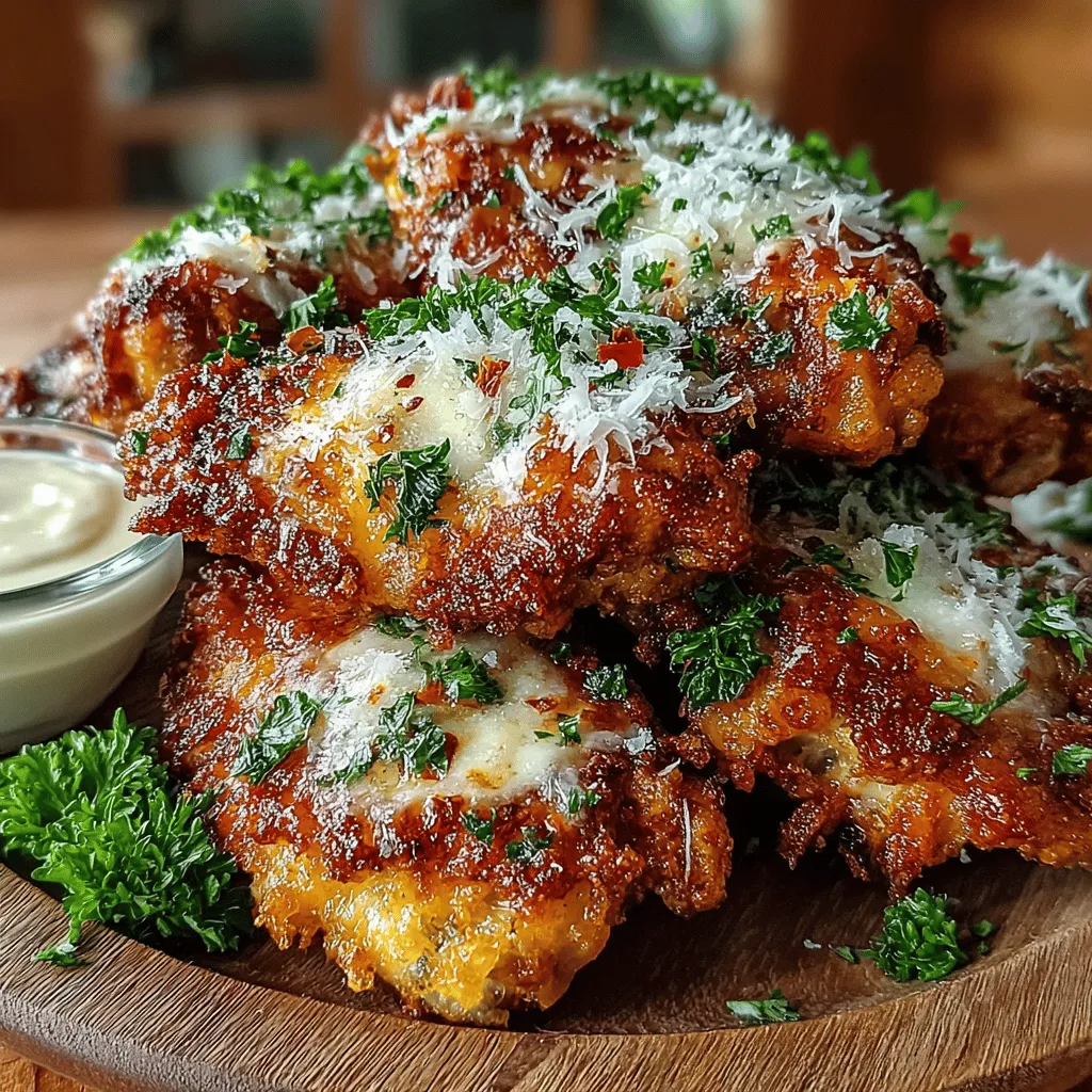 In recent years, air fryer recipes have surged in popularity, captivating home cooks with their promise of delicious meals that are both quick to prepare and healthier than traditional frying methods. The air fryer has become a kitchen staple, and for good reason. It allows you to achieve that coveted crispy texture without the need for excessive oil, making it easier to enjoy your favorite fried foods guilt-free. Among the most enticing recipes to emerge from the air fryer revolution is the Crispy Air Fryer Garlic Parmesan Wings. These wings offer a mouthwatering combination of flavor and crunch, setting them apart as a delectable alternative to conventional fried wings.