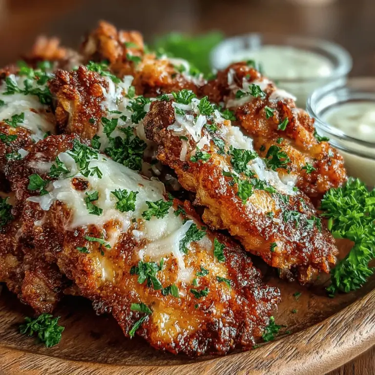 In recent years, air fryer recipes have surged in popularity, captivating home cooks with their promise of delicious meals that are both quick to prepare and healthier than traditional frying methods. The air fryer has become a kitchen staple, and for good reason. It allows you to achieve that coveted crispy texture without the need for excessive oil, making it easier to enjoy your favorite fried foods guilt-free. Among the most enticing recipes to emerge from the air fryer revolution is the Crispy Air Fryer Garlic Parmesan Wings. These wings offer a mouthwatering combination of flavor and crunch, setting them apart as a delectable alternative to conventional fried wings.