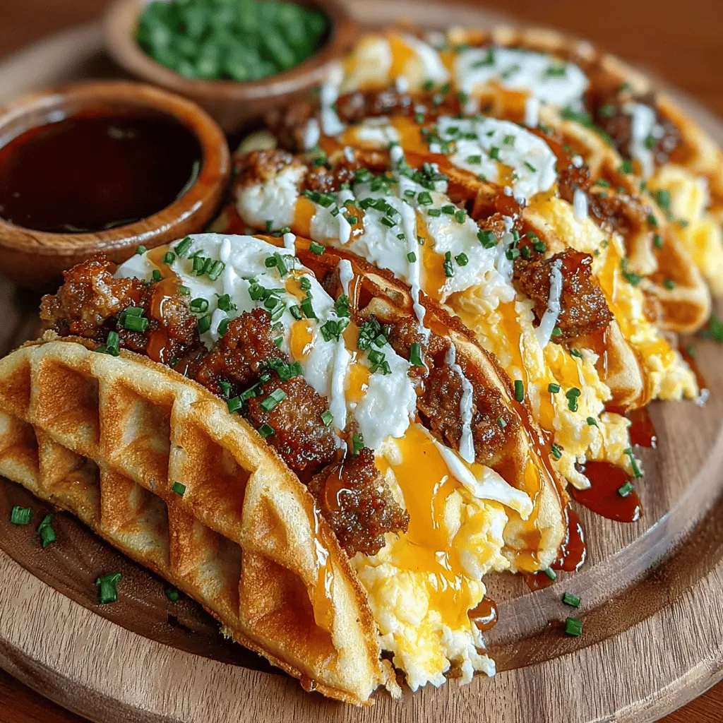 In recent years, breakfast tacos have surged in popularity, becoming a staple in many households and brunch menus across the country. This delightful trend showcases the versatility of traditional breakfast ingredients, allowing for endless combinations of flavors and textures. At the heart of this culinary movement is the Mini Sausage and Egg Waffle Tacos recipe, a fun and innovative twist that merges the beloved waffle with savory breakfast fillings.