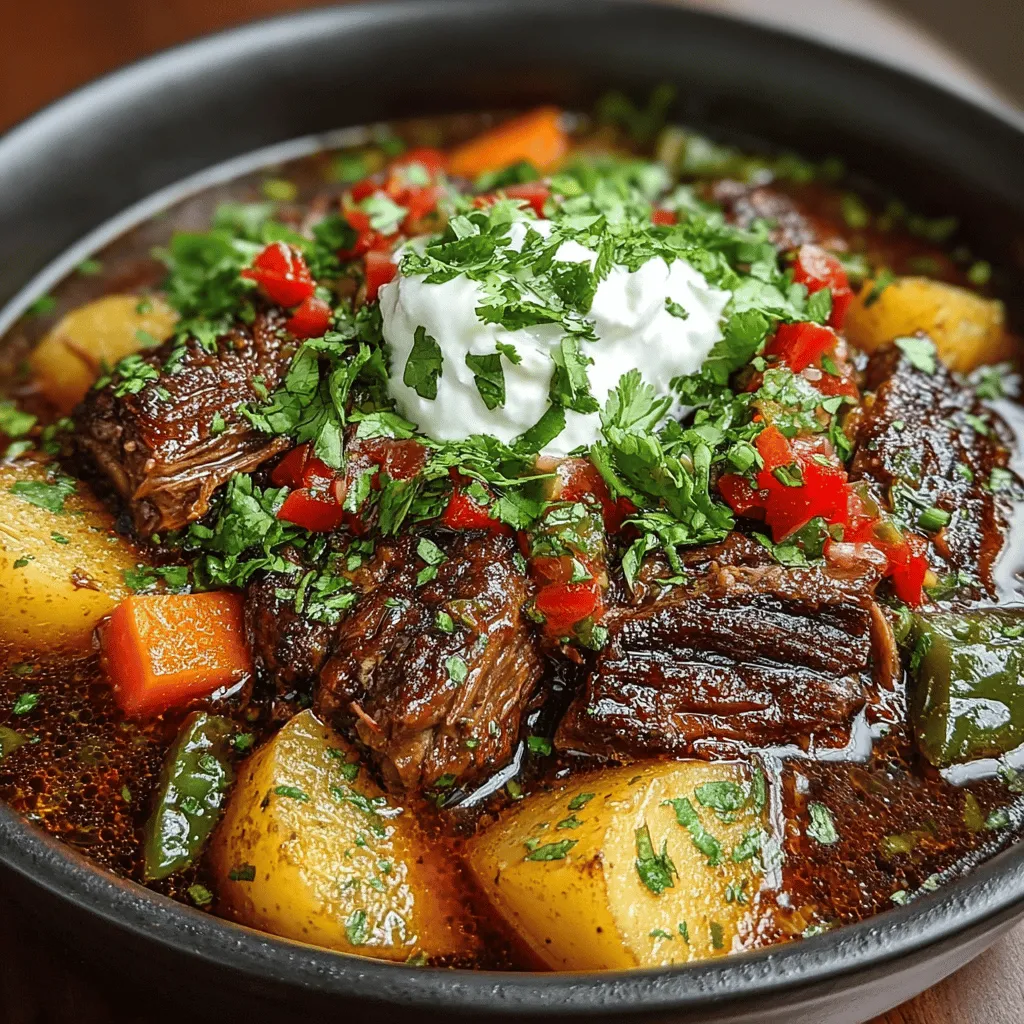 Slow Cooker Hatch Chili Beef Stew is a dish that embodies comfort and warmth, making it a perfect choice for family gatherings, chilly evenings, or simply when you crave a hearty meal. This robust stew features tender beef chuck, vibrant Hatch chiles, and a medley of vegetables, all simmered together to create a dish that is both satisfying and flavorful. The appeal of this recipe lies not only in its rich and complex flavors but also in the convenience of slow cooking, which allows the ingredients to meld beautifully over time.