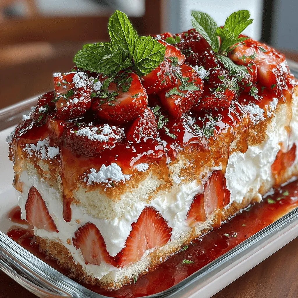 As the weather warms up and summer approaches, there's nothing quite as refreshing as a dessert that captures the essence of the season. Enter the Strawberry Shortcake Icebox Cake, a delightful no-bake treat that combines the classic flavors of strawberry shortcake with the ease and convenience of an icebox cake. This recipe is perfect for warm days when you want a sweet indulgence without the fuss of baking. With layers of fresh strawberries, creamy filling, and a light base, this dessert not only satisfies your sweet tooth but also celebrates the vibrant flavors of ripe strawberries.