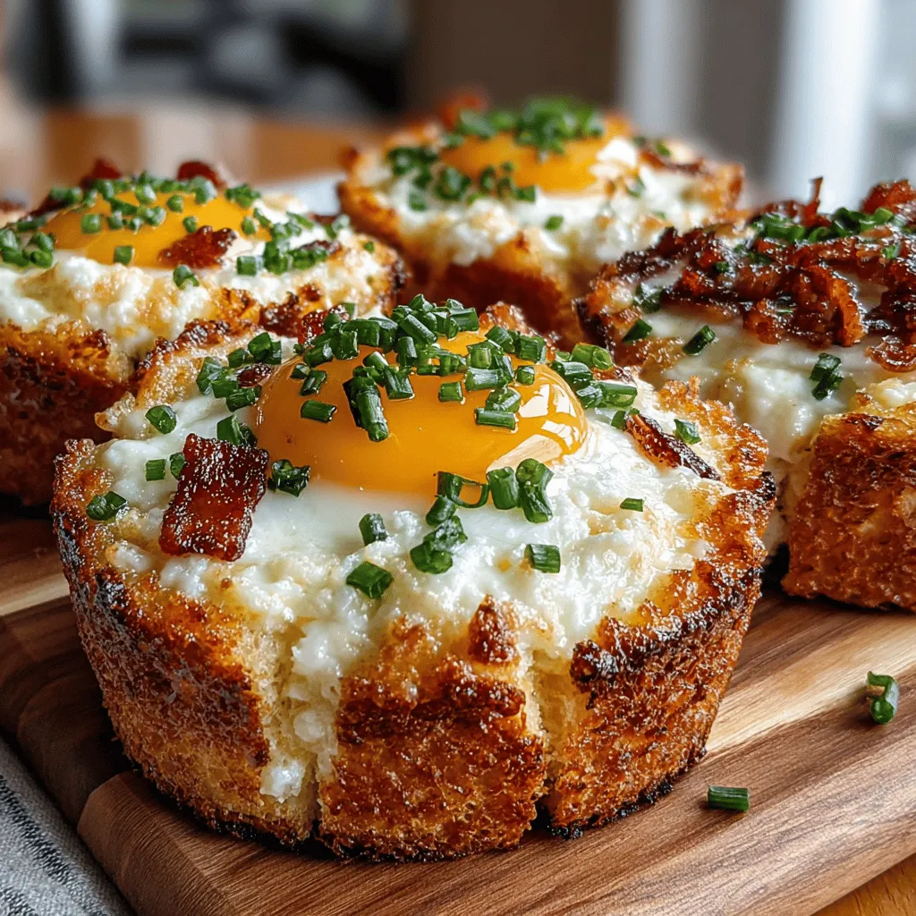 Breakfast dishes have long held a special place in culinary culture, celebrated for their ability to provide a hearty start to the day. Among the myriad of breakfast options, few ingredients rival the versatility and nutritional benefits of eggs. They can be scrambled, poached, fried, or baked, making them an essential component of countless recipes. One such delightful creation is the Cheesy Mini Egg Toast Cups, a dish that perfectly marries convenience with flavor. These bite-sized treats are not only easy to prepare but also offer a customizable experience that caters to individual tastes.