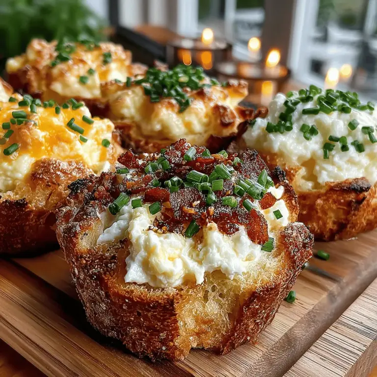 Breakfast dishes have long held a special place in culinary culture, celebrated for their ability to provide a hearty start to the day. Among the myriad of breakfast options, few ingredients rival the versatility and nutritional benefits of eggs. They can be scrambled, poached, fried, or baked, making them an essential component of countless recipes. One such delightful creation is the Cheesy Mini Egg Toast Cups, a dish that perfectly marries convenience with flavor. These bite-sized treats are not only easy to prepare but also offer a customizable experience that caters to individual tastes.