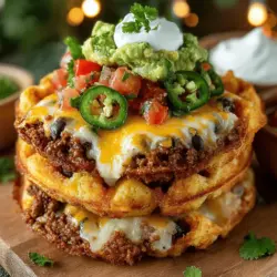 Mini Taco Waffle Sandwiches: A Delicious Fusion Recipe