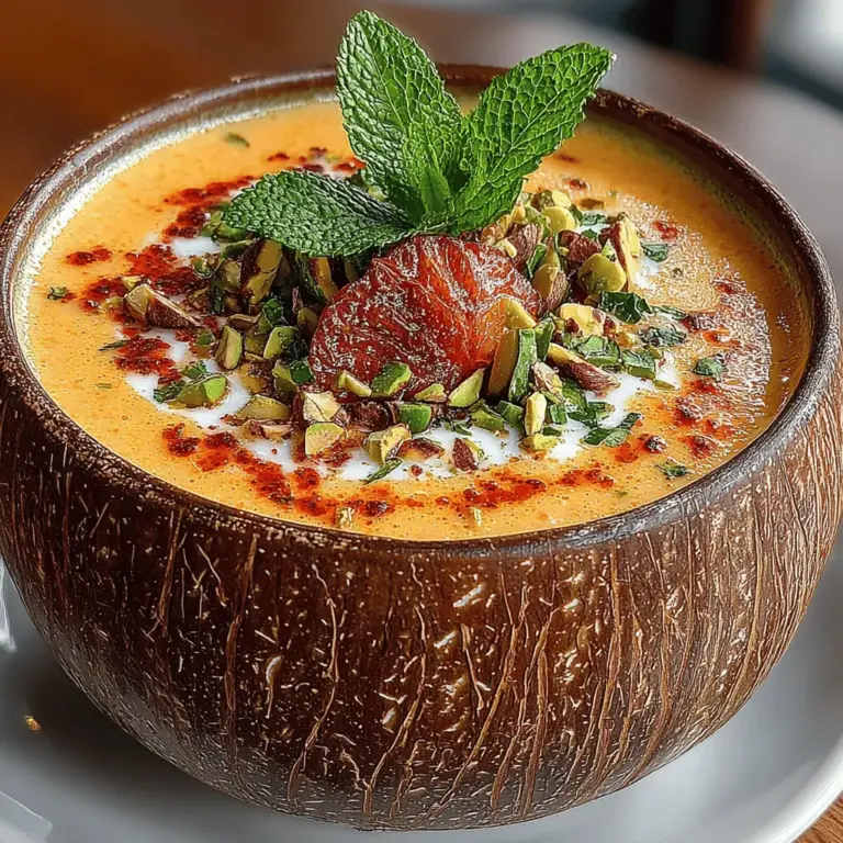 Creating a delicious Chilled Creamy Peach Soup requires a few key ingredients, each playing a crucial role in the overall flavor and texture of the dish.