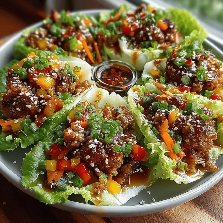 To achieve the perfect balance of flavors in your savory mini teriyaki chicken lettuce wraps, start by preparing the sauce. In a medium bowl, combine 1/4 cup soy sauce, 1/4 cup teriyaki sauce, 1 tablespoon rice vinegar, and 1 tablespoon honey. These ingredients work harmoniously to create a rich, sweet, and savory profile essential for your dish.