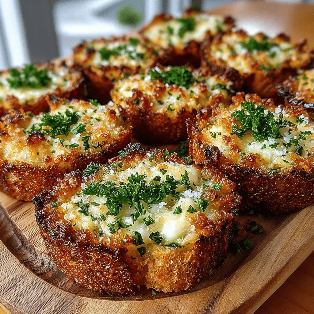 Mini Zucchini Garlic Toast Cups are not just a dish; they are a delightful culinary experience that perfectly marries fresh zucchini and aromatic garlic into a finger-friendly appetizer. This versatile recipe is a crowd-pleaser, ideal for gatherings, parties, or even as a light snack on a cozy evening. With their charming presentation and a harmonious balance of flavors and textures, these toast cups are guaranteed to impress your guests and leave them asking for more.